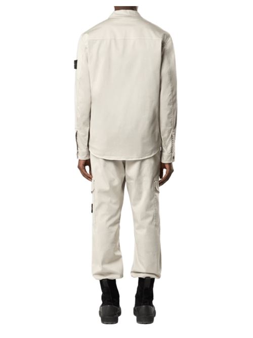 STRETCH ORGANIC COTTON SATIN STONE ISLAND | 1200015S0012V0061