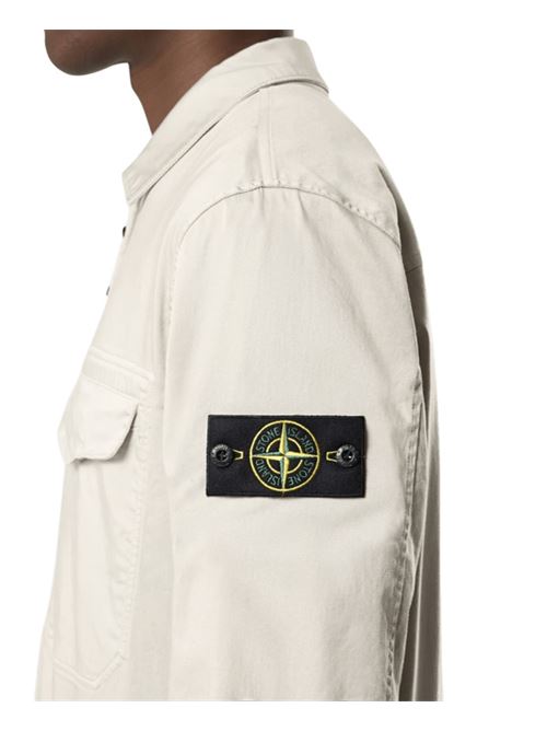 STRETCH ORGANIC COTTON SATIN STONE ISLAND | 1200015S0012V0061