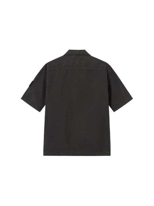 BRUSHED ORGANIC COTTON CANVAS 'OLD' EFFECT STONE ISLAND | 1200031S00WNV0165