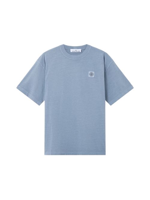 COMPASS COMBED ORGANIC COTTON JERSEY STONE ISLAND | 2100030S0115V0024