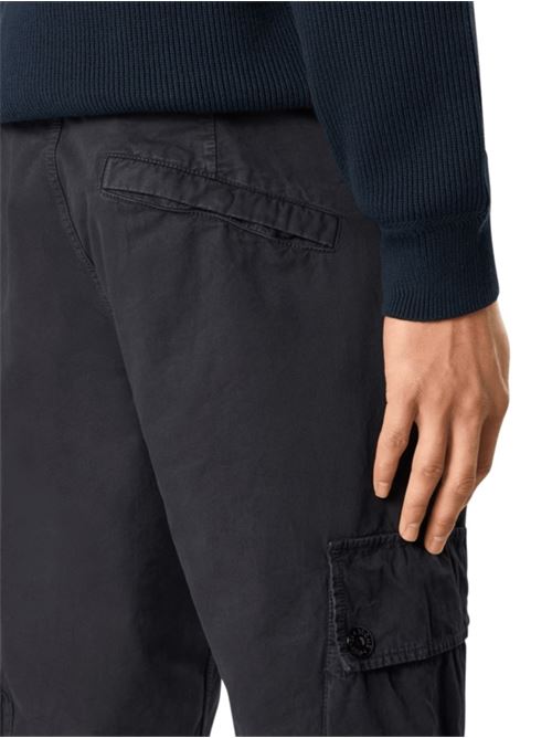 BRUSHED ORGANIC COTTON CANVAS 'OLD' EFFECT STONE ISLAND | 3100053S00WAV0120