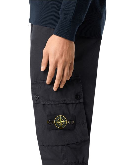 BRUSHED ORGANIC COTTON CANVAS 'OLD' EFFECT STONE ISLAND | 3100053S00WAV0120