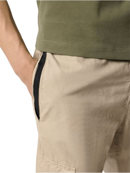 BRUSHED ORGANIC COTTON CANVAS 'OLD' EFFECT STONE ISLAND | 3100053S00WAV019A