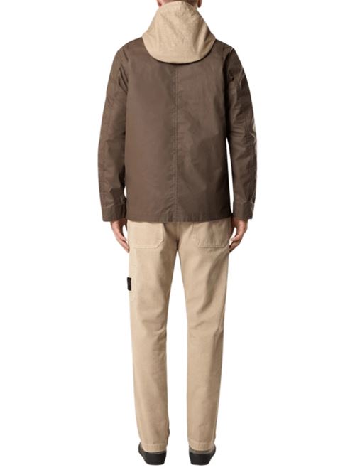 FELD JACKET WAXED PIGMENT COTTON TELA STONE ISLAND | 4100024S0290V007C