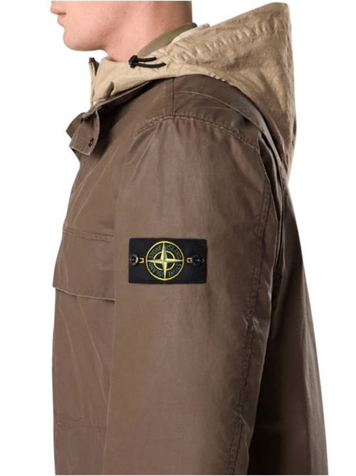 FELD JACKET WAXED PIGMENT COTTON TELA STONE ISLAND | 4100024S0290V007C