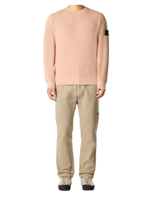 ORGANIC COTTON WAFFLE FLEECE STONE ISLAND | 6100056S0044V008E