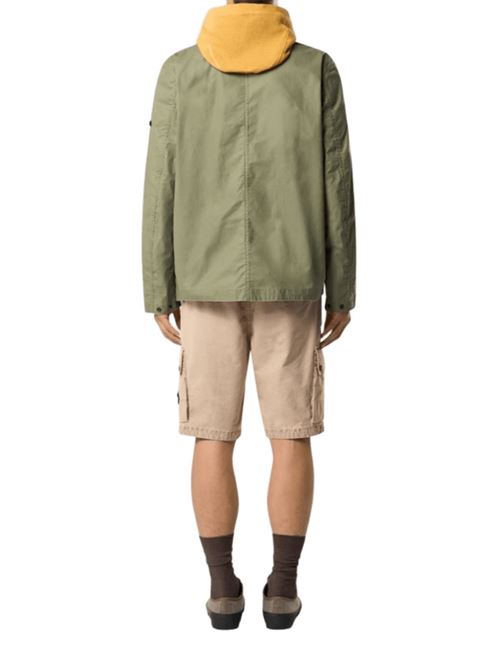 BRUSHED ORGANIC COTTON CANVAS 'OLD' EFFECT STONE ISLAND | L100019S00WAV019A