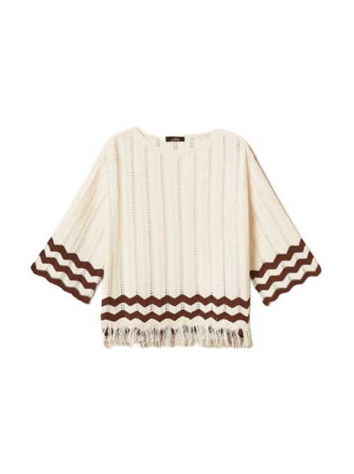 ZIG-ZAG TWINSET | MAGLIERIA | 261AP306113364